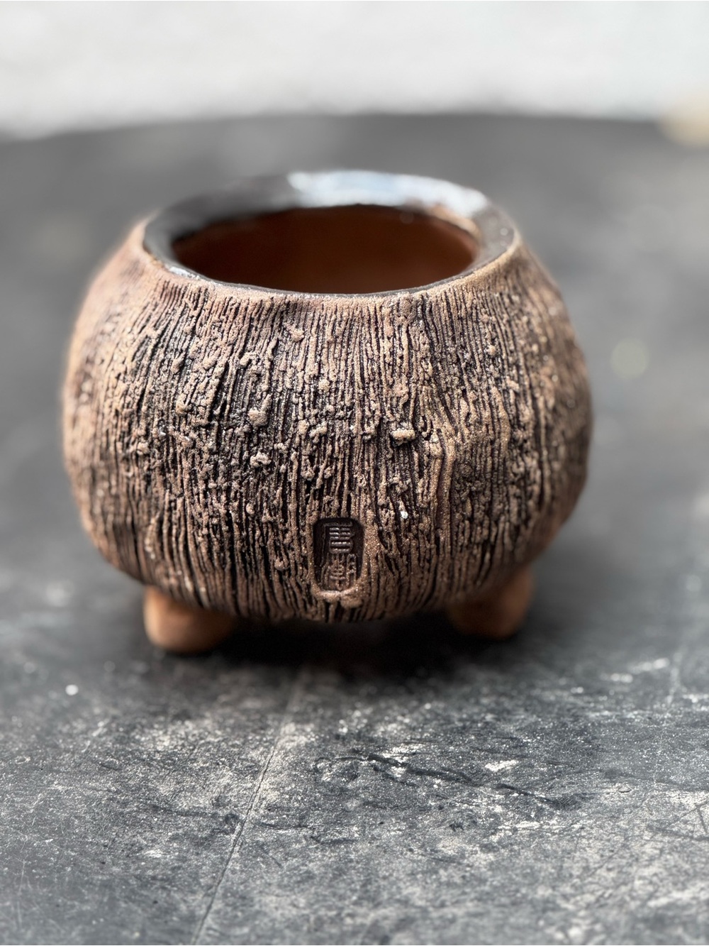 Handmade Japanese Ceramic Bonsai Pot